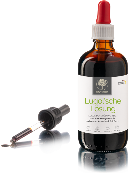 Lugolsche Lösung (<5%), Iod-Kaliumiodid-Lösung 50ml Pipettenflasche