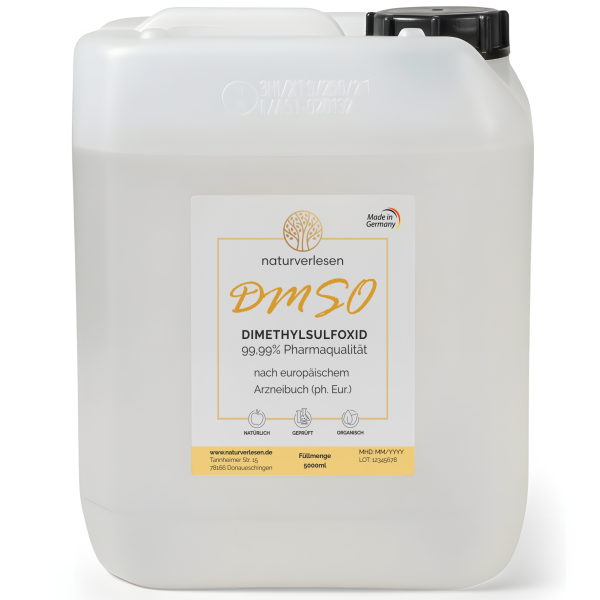 DMSO dimethyl sulfoxide 99.99% ph. euro 20l can